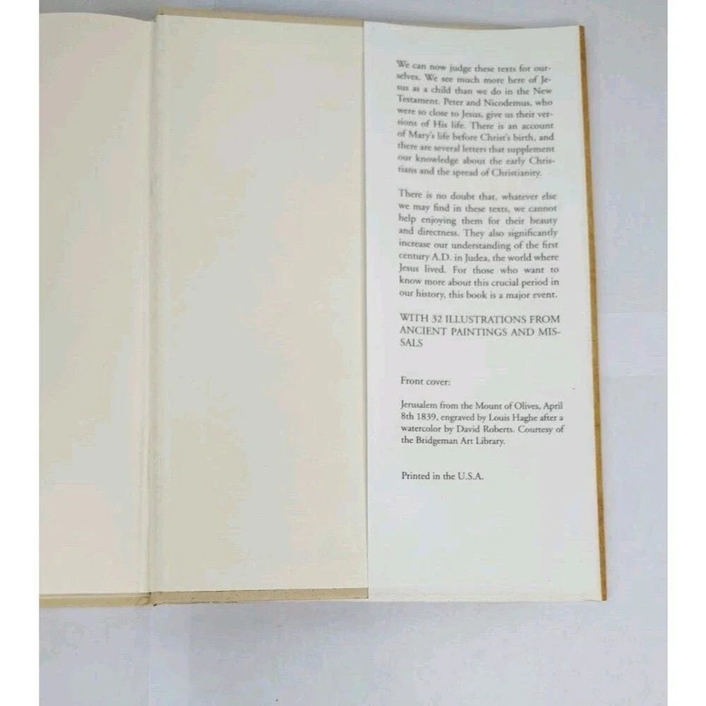 The Lost Books of the Bible by William Hone  2016 Hardcover Dust Jacket